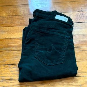 AG Corduroy Legging in Emerald Green - size 26